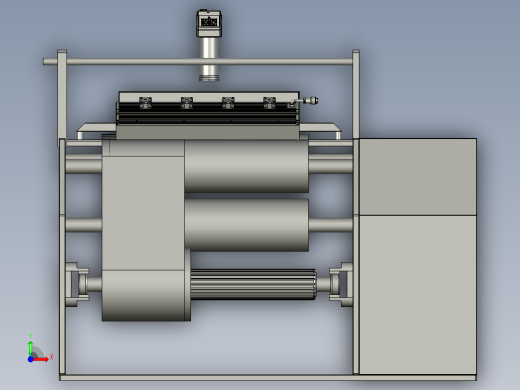 软包装印刷在线质量检测前视缩略图