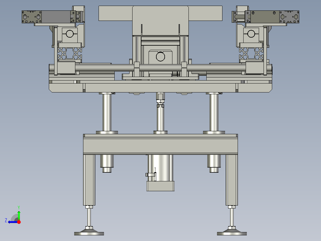 8012-0401-0000定位整形机构-8262右视图