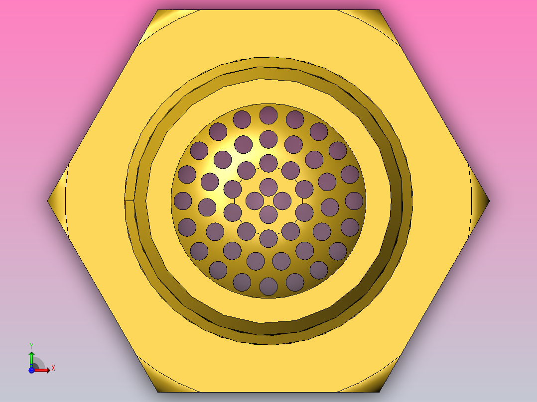 宝塔接头前视图