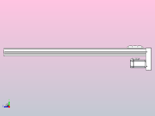 滚珠丝杠直线轴带导轨全封闭TPA-HCR-85D-1610C-L900-MP-Y-P20-N3右视缩略图