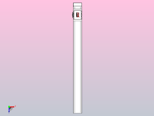 滚珠丝杠直线轴带导轨全封闭TPA-HCR-85D-1610C-L900-MP-Y-P20-N3俯视缩略图