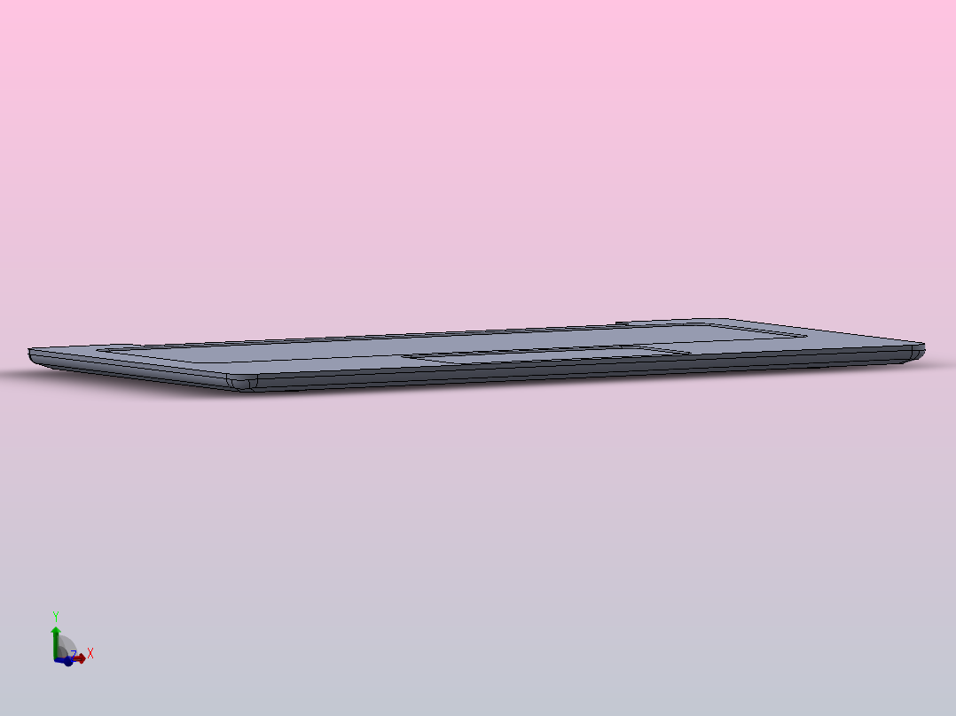 超薄笔记本电脑主视图