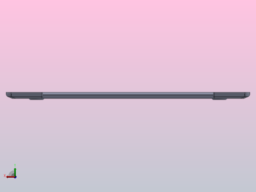 超薄笔记本电脑后视缩略图