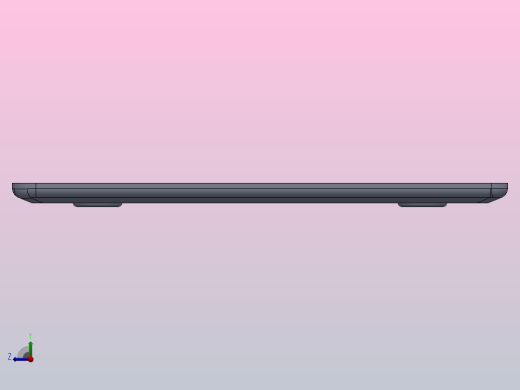 超薄笔记本电脑右视缩略图