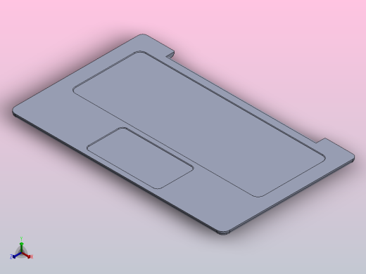 超薄笔记本电脑正等轴测缩略图