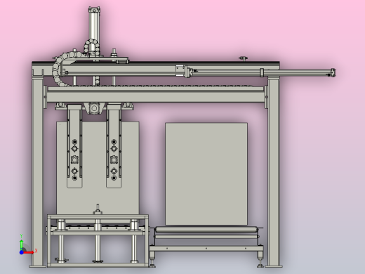 桁架式搬运机械手前视缩略图
