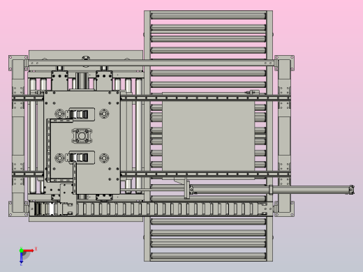 桁架式搬运机械手俯视缩略图