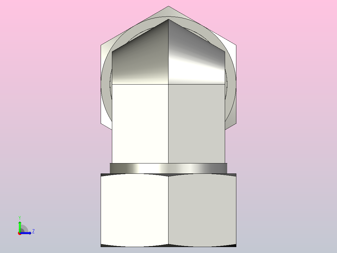 EO管接头弯头W38ZSCF.stp左视图