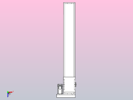 滚珠丝杠直线轴带导轨全封闭TPA-HCR-140D-2010C-L850-ML-Y-P40-N3俯视缩略图