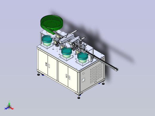 继电器全自动组装机模型3D图纸