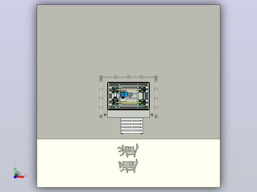 往复式升降机前视缩略图