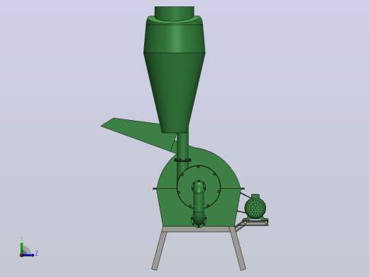 分离器分离设备hammer-mill-18832-模型格式为 sw左视缩略图