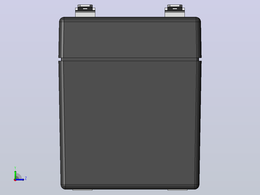 电子器件Batt Lead-Acid 12v1_3Ah左视图
