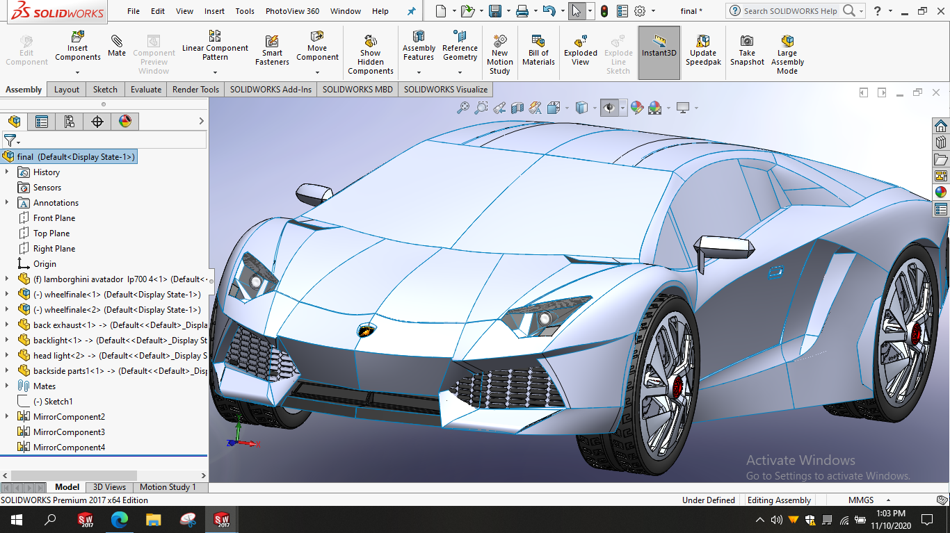 兰博基尼aventador 700-4