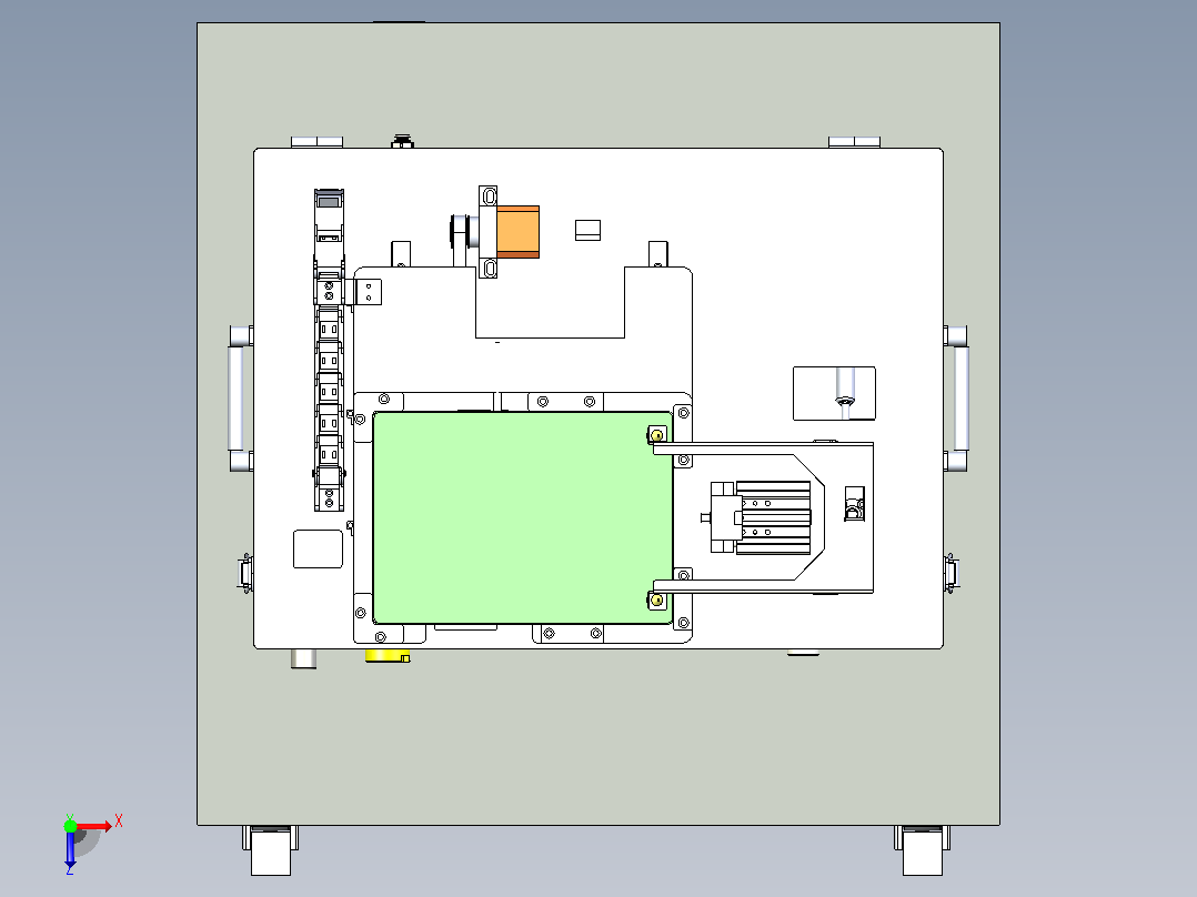 压装治具工装36俯视图