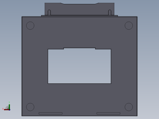 CJH(BH)-0.66系列保护型（P型）电流互感器[CJH(BH)-0.66-100×50Ⅱ-P]后视缩略图