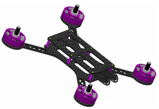 轻型 FPV 四轴飞行器框架缩略图