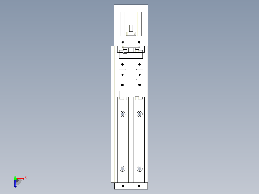 钢基模组TPA-KSR-5002C-200A1-M-F0S0俯视图