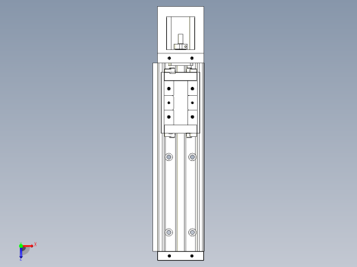 钢基模组TPA-KSR-5002C-200A1-M-F0S0俯视缩略图