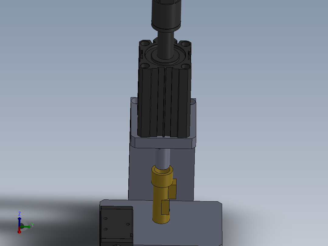 水流量传感器压挡圈工装