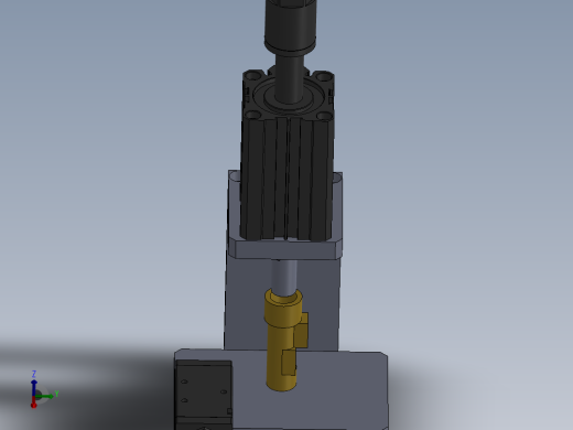 水流量传感器压挡圈工装