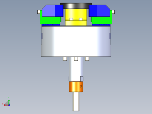 二爪和三爪卡盘夹具STEP后视缩略图