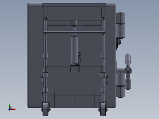 2吨重型移动推车
