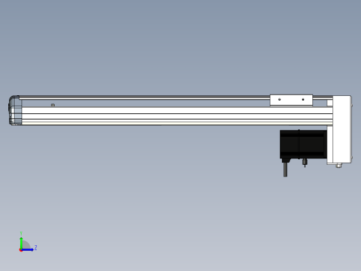 Toyo东佑达直线模组-ETH10-500-BM-200W左视缩略图
