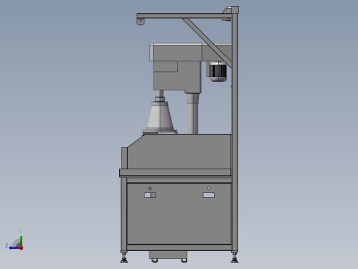 B07-攻牙机工作台右视缩略图