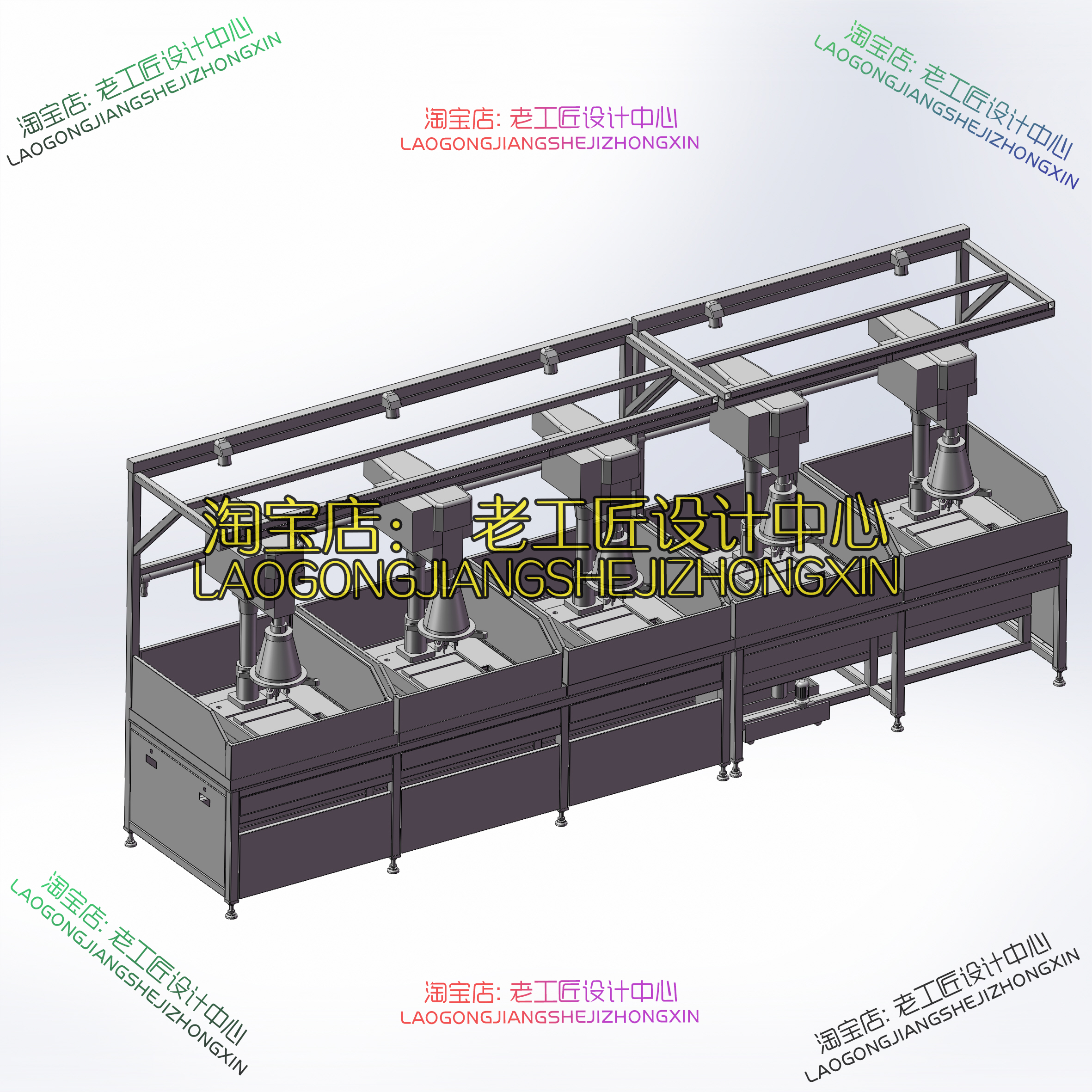 B07-攻牙机工作台
