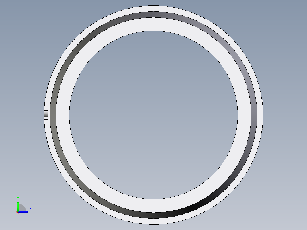 卡套式工业通用硬管接头EO_Progressive_ring_DPR10L71X左视图