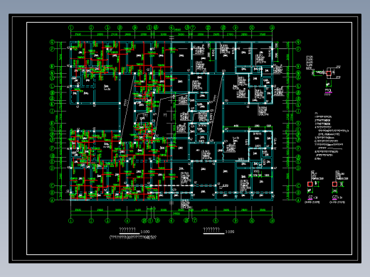 某商住楼结构图