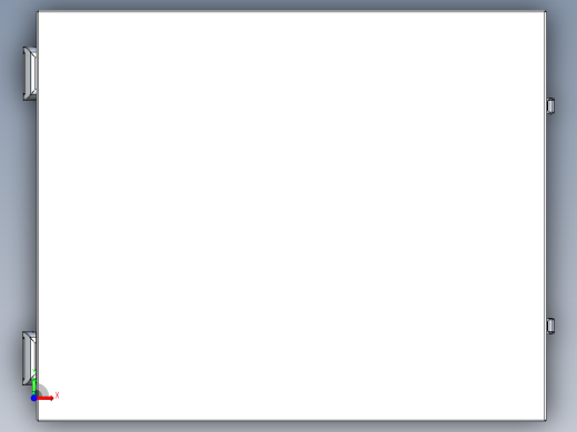 内外门双门配电柜配电箱前视缩略图