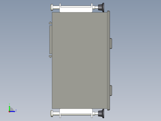 基恩士VT2-D2_kc图纸模型左视缩略图