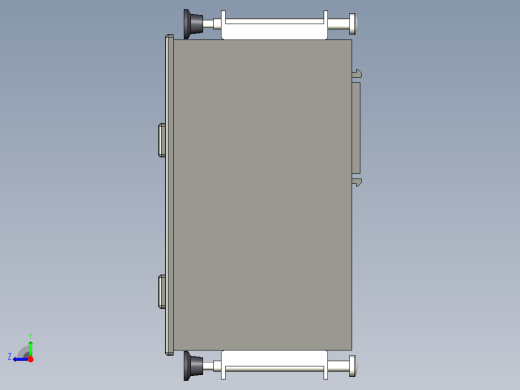 基恩士VT2-D2_kc图纸模型右视缩略图