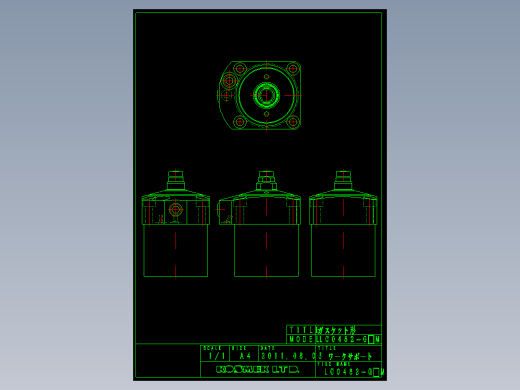 KOSMEKLC0482-GxM多系列多零件图纸模型多系列多零件图纸模型