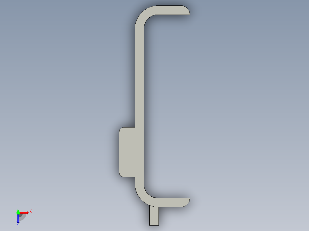 基恩士LV-L01_kc图纸模型俯视图