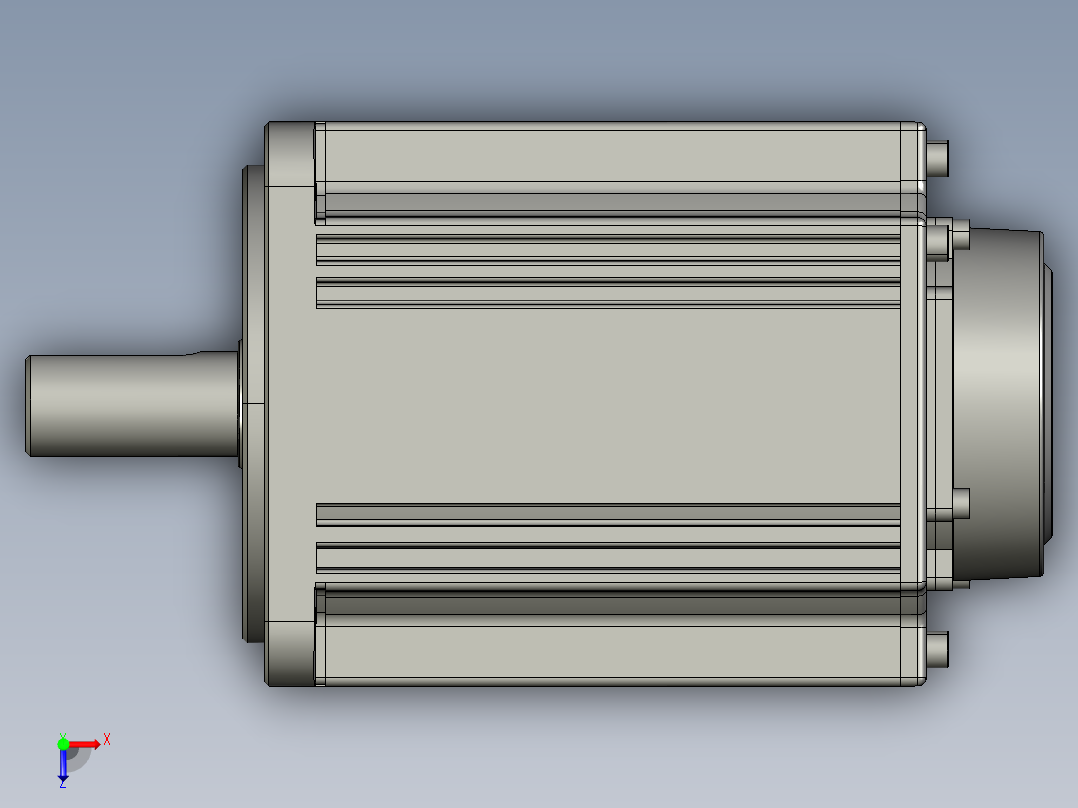 电机MS6G-130CM15B2-42P3俯视图