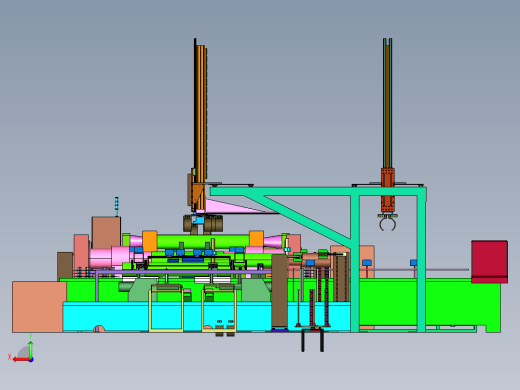 圆管切削检测生产线后视缩略图