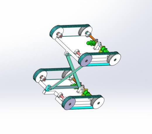 Q113-反平行四边形轮式移动机器人的设计【三维SolidWorks】缩略图