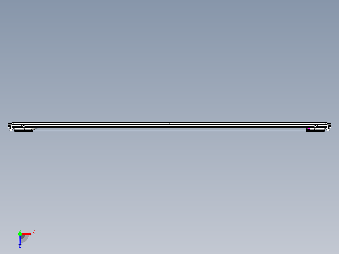 威洛博VL系列3d模型模组2VL14S2Y-S2600俯视图