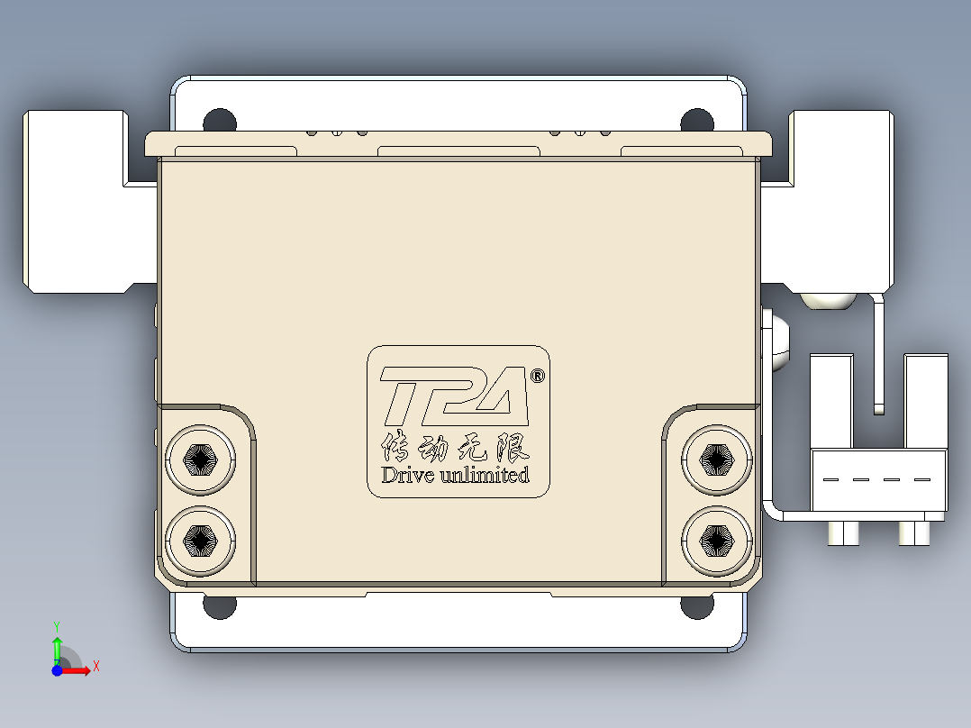 TPA-KNR-60E-1205C-L650A1-M-BJ57-N3线性模块铝制底座前视图