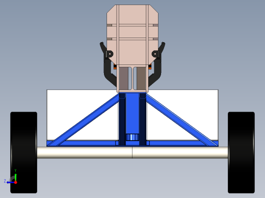 B2004522-液压木材劈裂机右视缩略图