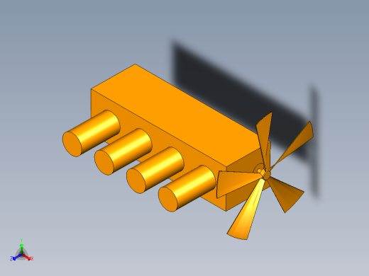简易的发动机运动仿真
