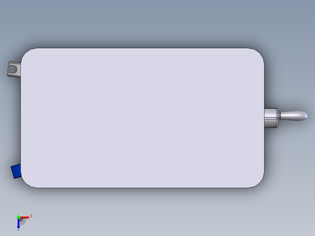 剪式升降机俯视图