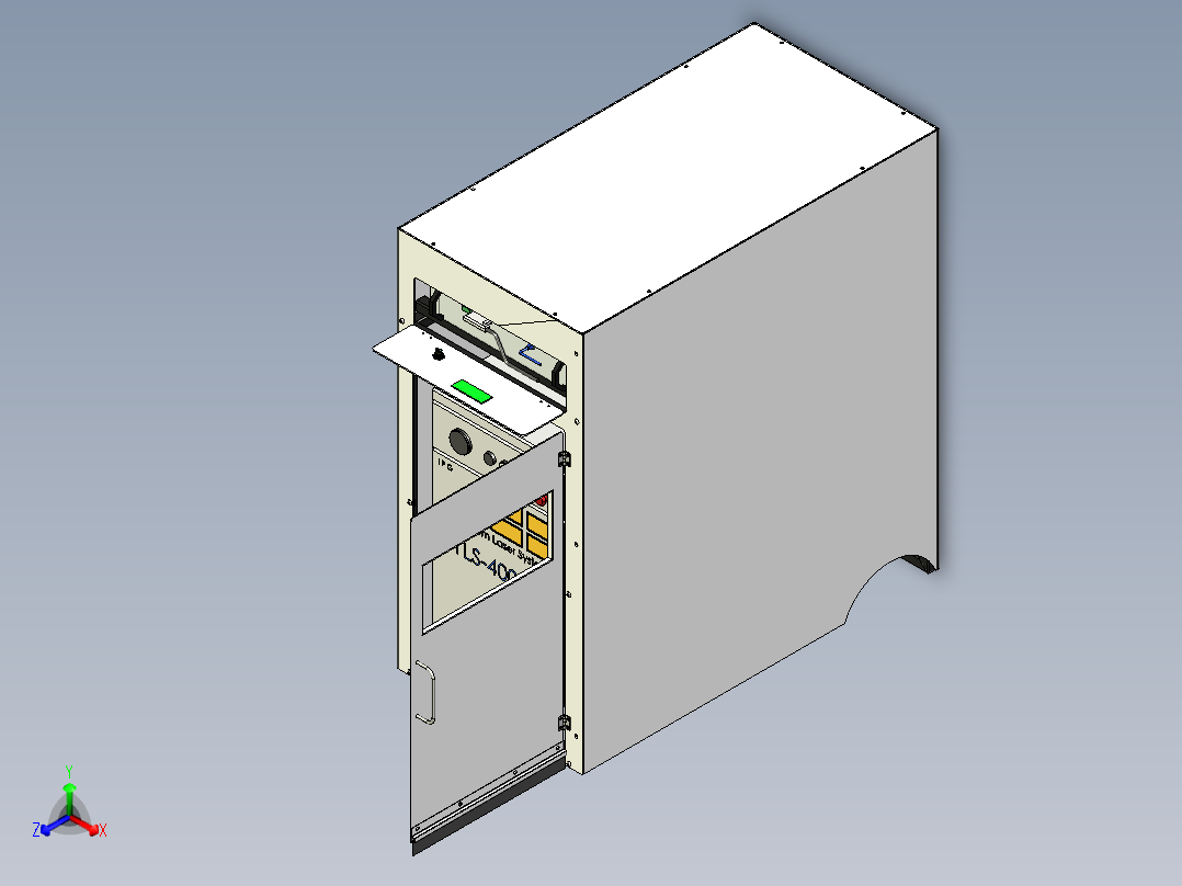 镱激光系统防护罩