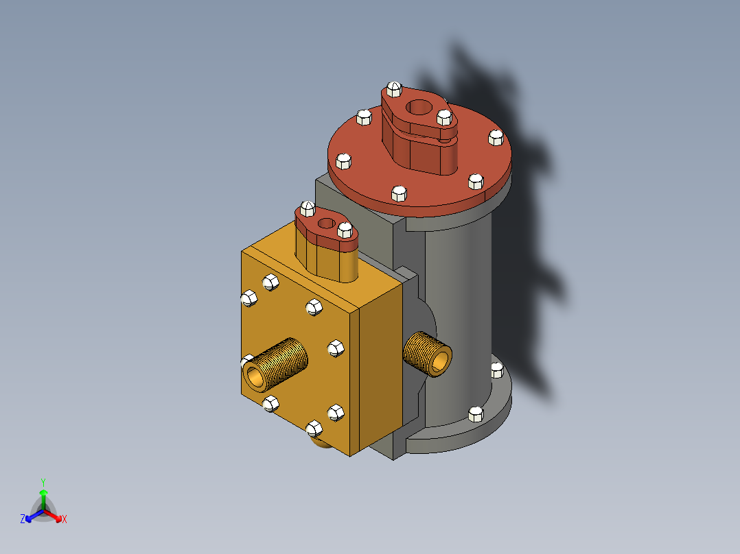 蒸汽机1-cylinder-balanced-beam-steam-模型格式为 stp creo