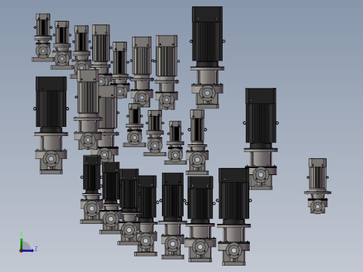 立式管道泵40-2型50-2型 24款左视缩略图