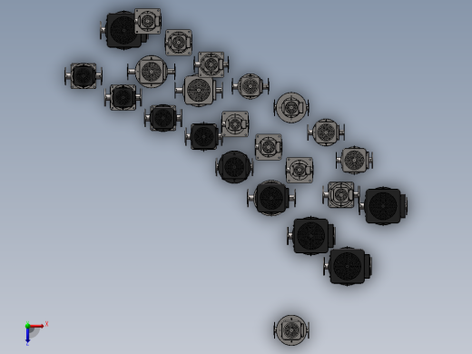 立式管道泵40-2型50-2型 24款俯视缩略图
