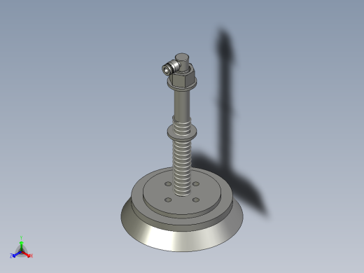 05-00-22-00A吸盘杆组件2241322122-借用件正等轴测缩略图